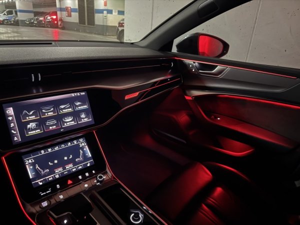 Tirane, shitet makine AUDI A7 S-LINE QUATRO, 2019, 59 000 KM Nafte, gri e erret tiptronik Klima 59.000 km 57.000 €