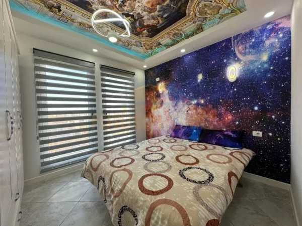 Tirane, jepet me qera apartament 1+1+Ballkon Kati 5, 55 m² 500 € (Don Bosco)
