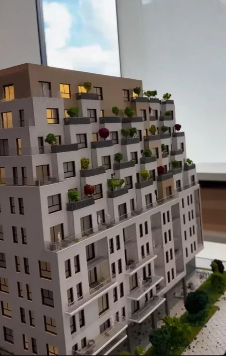 Tirane, shitet apartament 1+1+Ballkon Kati 3, 70 m² 161.000 € (BRRYLI)