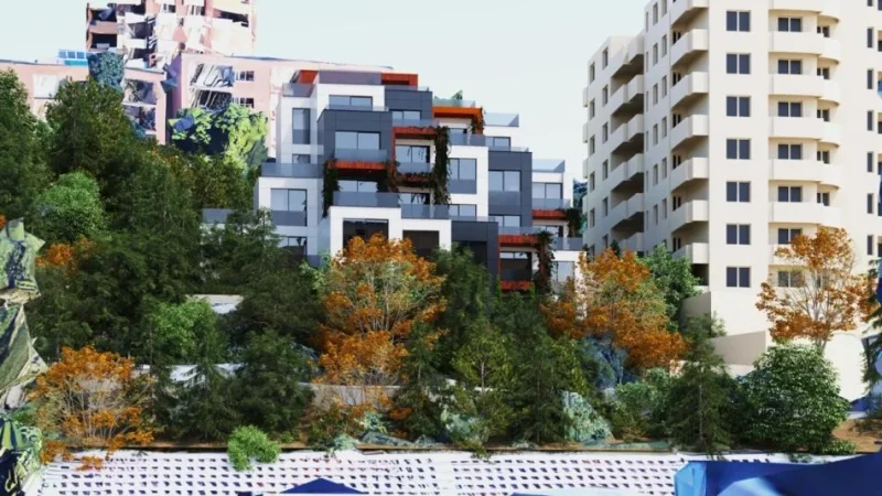 Durres, shitet apartament 1+1+2 ballkone full pamje deti !