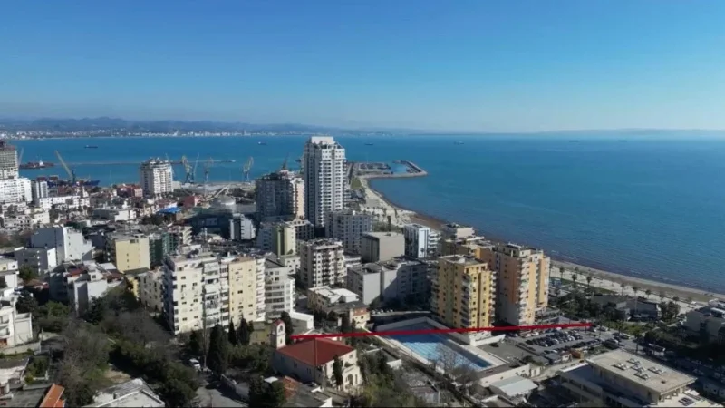 Durres, shitet apartament 1+1+2 ballkone full pamje deti !