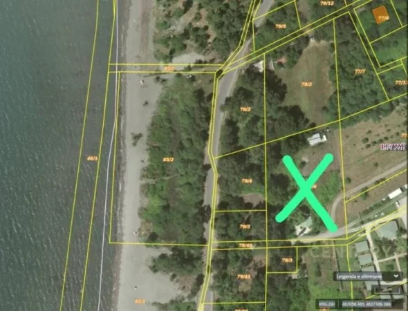 Shengjin, shitet toke ne bregdet , 4.000 m² 400.000 € (Kune Shengjin)