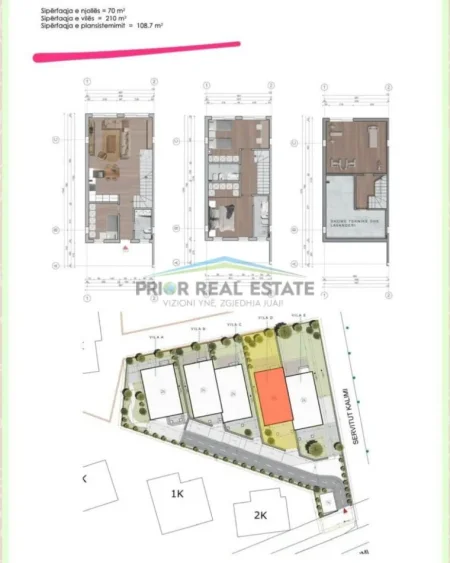 Tirane, shitet Vile 2 Katshe , 210 m² 483.000 € (TEG)