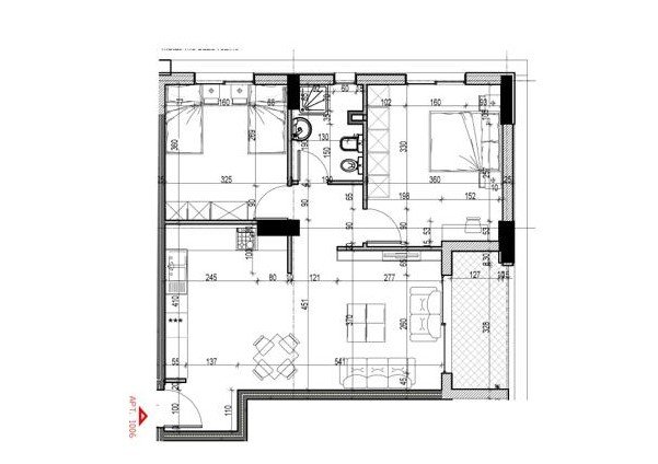 Tirane, shitet apartament 2+1+BLK Kati 9, 93 m² 91.992 Euro (Oxhaku)