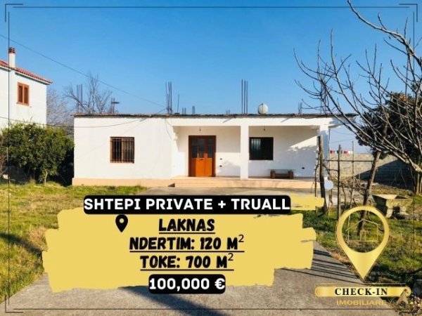 Tirane, shitet shtepi 1 Katshe Kati 0, 120 m² 100.000 Euro (Laknas)