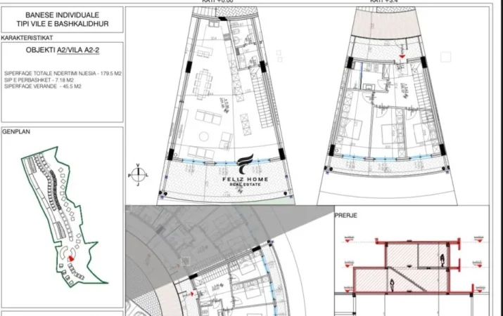Tirane, shitet Vile 2 Katshe Kati 2, 179 m² 382.000 € (FARKE)