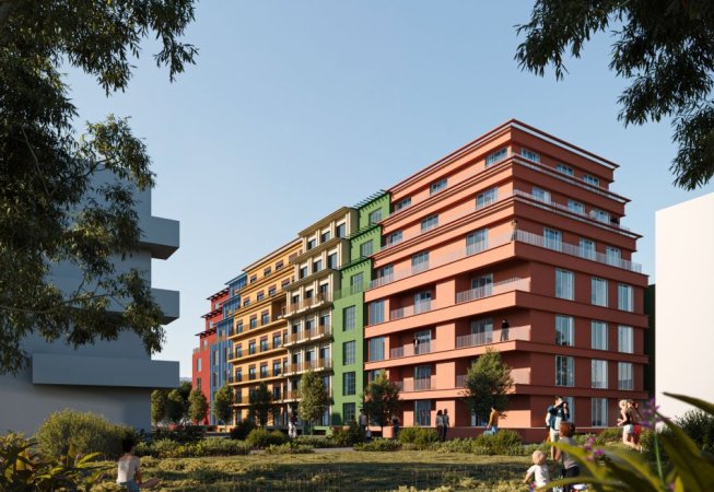 Qerret, shitet apartament 1+1 Kati 2, 73 m² 73.000 € (Qerret)
