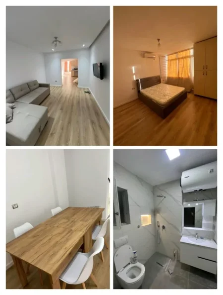 Tirane, jepet me qera apartament 1+1+Ballkon Kati 5, 60 m² 490 € (NAIM FRASHERI)