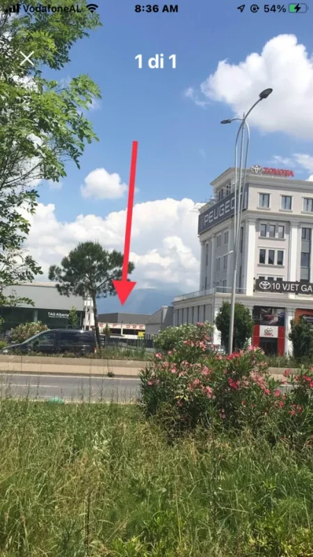 Tirane, ankand ambjent biznesi Kati 0, 2.200 m² 1.200.000 € (Autostrada)