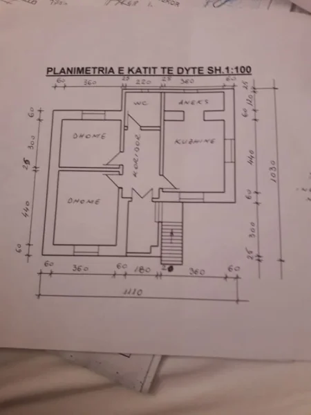 Berat, shitet shtepi 2 Katshe , 105.000 €