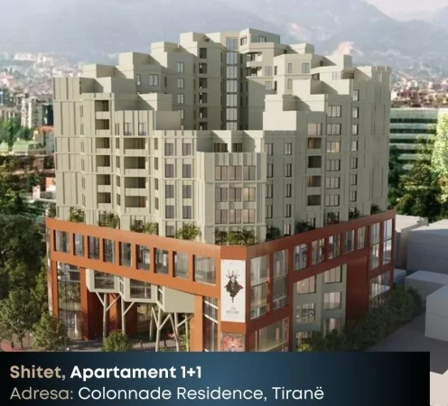 Tirane, shitet apartament 1+1 Kati 5, 73 m² 130.000 € (Rruga Dritan Hoxha)