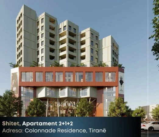 Tirane, shitet apartament 2+1 Kati 14, 97 m² 173.500 € (Rruga Dritan Hoxha Tiranë,Shqipëria)