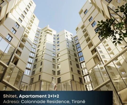 Tirane, shitet apartament 1+1 Kati 5, 72 m² 128.900 € (Rruga Dritan Hoxha)