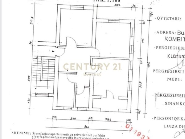 Tirane, shes apartament 2+1+Aneks+Ballkon Kati 6, 167 m² 300.000 € (BLV. ZOGU I PARE)