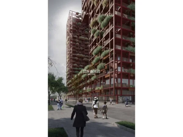 Tirane, shitet apartament 3+1+Ballkon Kati 18, 159 m² 397.500 € (Tirana Garden Building -Rruga e Kavajes)