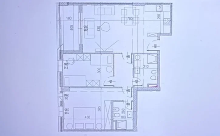 Tirane, shes apartament 2+1 Kati 2, 120 m² 192.000 € (river rezidenc)