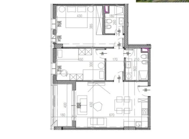 Tirane, shes apartament 2+1 Kati 2, 116 m² 185.600 € (Fusha e Aviacionit)