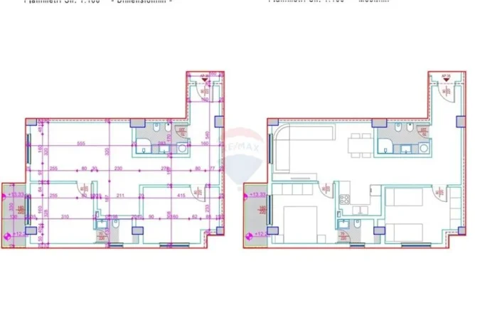 Tirane, shitet apartament 2+1+Ballkon Kati 3, 99 m² 245.000 € 