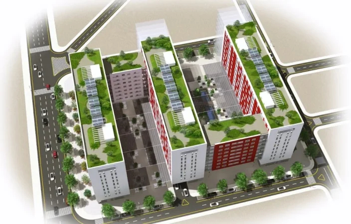 Shqiperi, shitet apartament 2+1+Ballkon Kati 6, 117 m² 218.200 € (Rruga e Kavajes)