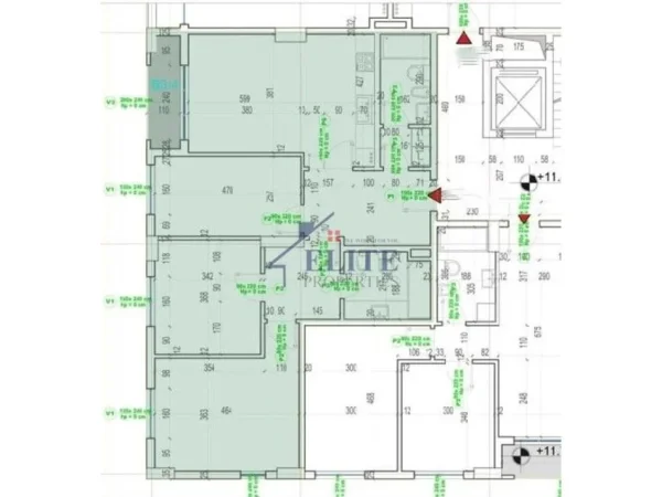 Tirane, shitet apartament 3+1+Ballkon Kati 3, 127 m² 190.245 € (Residence Porcelan 3)