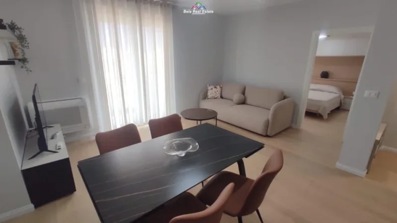 Tirane, jepet me qera apartament 1+1+Ballkon Kati 5, 60 m² 600 € (xhamia e tabakeve)