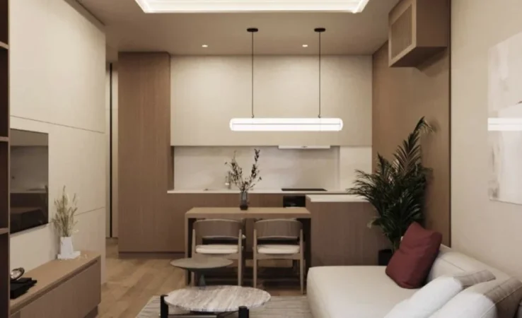 Tirane, jepet me qera apartament 2+1+Ballkon Kati 2, 88 m² 750 € (Bulevardi i Ri)