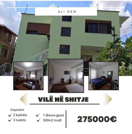 Tirane, shitet Vile 2 Katshe Kati 2, 500 m² 275.000 Euro