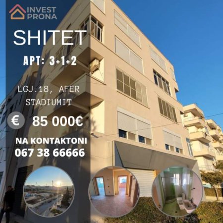 Durres, shitet apartament 3+1 Kati 5, 165 m² 85.000 Euro (LGJ.18, PERBALL SHKOLLES FISKULTURES)