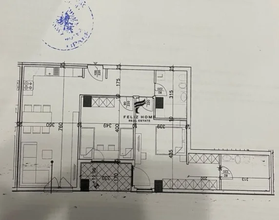 Tirane, shitet apartament 2+1+Ballkon Kati 4, 121 m² 185.000 € (LAPRAKE)