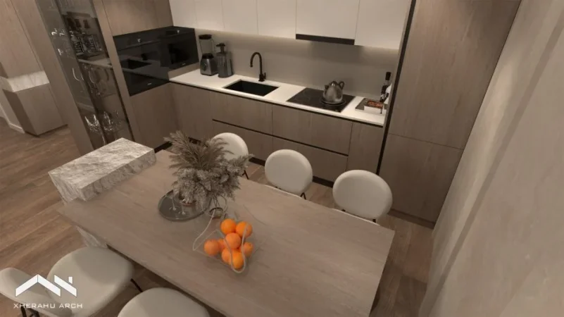 Tirane, shitet apartament 2+1+Ballkon Kati 3, 128 m² 186.000 € (tek Rezidenca Porta Tirana e Re)