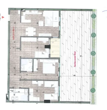 Tirane, shitet apartament 3+1+Ballkon Kati 0, 117 m² 136.836 € (gryka kacanikut)