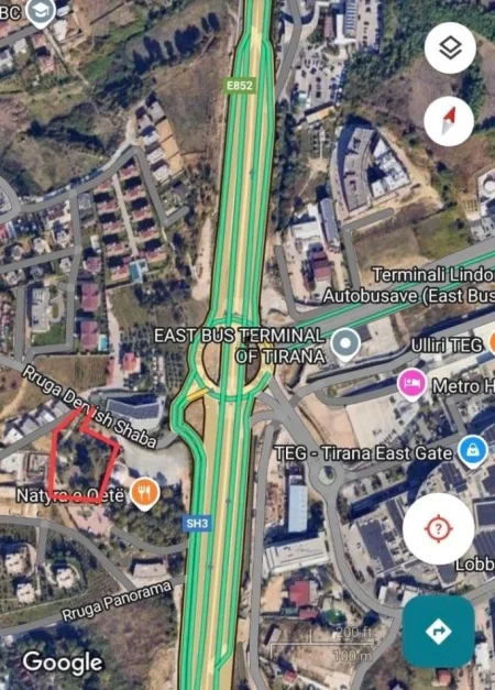 Tirane, shitet truall , 3.750 m² 1.600.000 € (TEG)