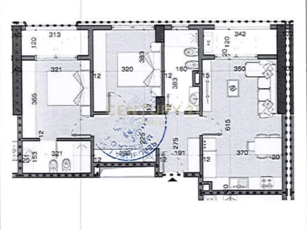 Tirane, shes apartament 2+1+Aneks+Ballkon Kati 6, 106 m² 170.320 € (Bulevardi i Ri)