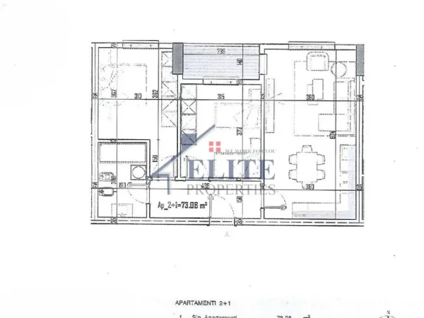 Tirane, shitet apartament 2+1+Ballkon Kati 1, 84 m² 88.337 € (Paskuqan)