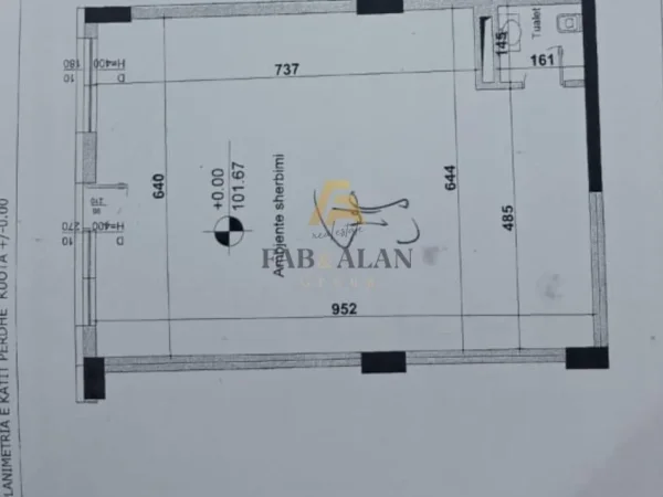 Tirane, shitet ambjent biznesi Kati 0, 68 m² 238.000 € (Rruga Jordan Misja)