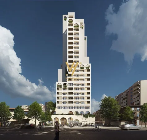 Tirane, shitet apartament 1+1+Ballkon Kati 5, 59 m² (PAZARI I RI)