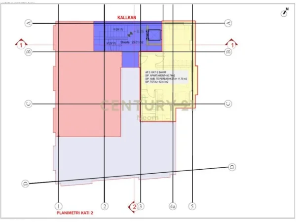 Tirane, shes apartament 1+1+Ballkon , 62 m² 156.100 € (RRUGA E BARRIKADAVE)