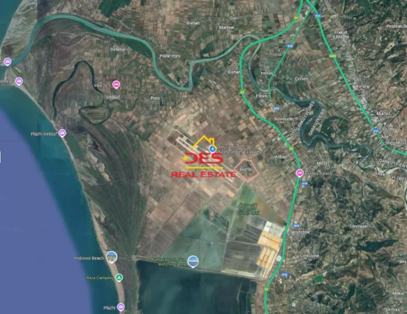 Vlore, shitet toke , 37.600 m² (Akërni)
