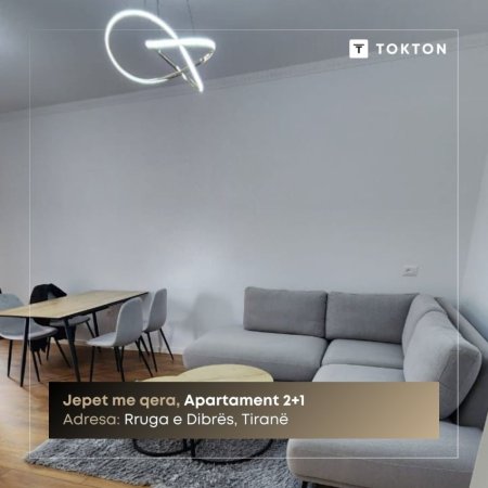 Tirane, jepet me qera apartament 2+1 Kati 4, 81 m² 750 € (Pranë Medresesë, Rruga e DIbrës, Tiranë, TT 1952)