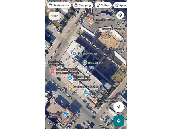 Tirane, shitet ambjent biznesi Kati 0, 80 m²  (Astir)