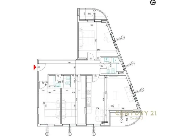 Tirane, shes apartament 3+1 , 153 m² 306.000 € (LIQENI I THATE)