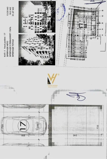 Tirane, shitet garazh Kati -1, 31 m² (XHAMLLIKU)