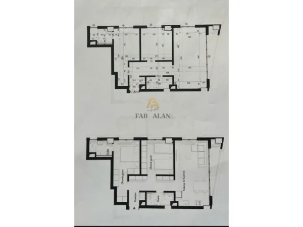 Tirane, shitet apartament 2+1+2 , 104 m² 260.130 € (Ali Dem)