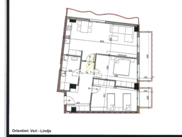 Tirane, shitet apartament 2+1 Kati 6, 127 m² 135.890 € (Aluna Residence Paskuqan!)