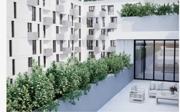 Tirane, shes apartament 1+1+Ballkon Kati 8, 82 m² 112.000 € (Simon Gjoni)