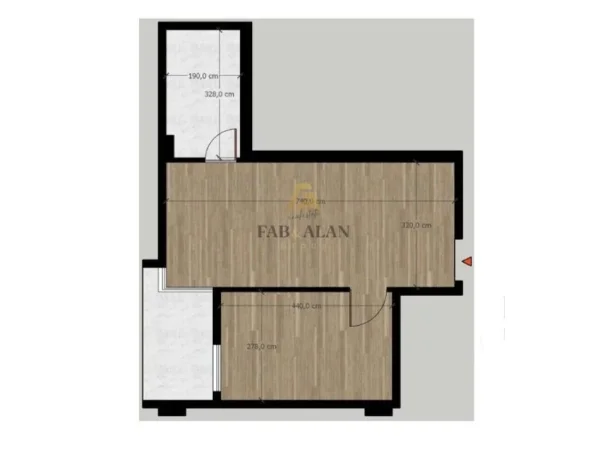 Golem, shitet apartament 1+1 Kati 2, 61 m² 92.000 € (Golem)