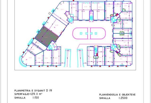 Tirane, ofert ambjent biznesi Kati 0, 378 m² 2.500 Euro/m2 (Yzberisht)