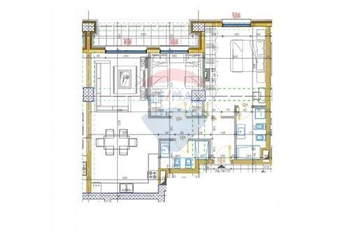 Tirane, shitet apartament 2+1+BLK Kati 2, 115 m² 144.000 Euro (Fusha e Aviacionit)