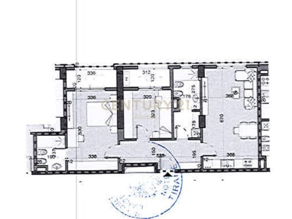 Tirane, shes apartament 2+1+Aneks+Ballkon Kati 5, 113 m² 181.200 € (BULEVARDI I RI)