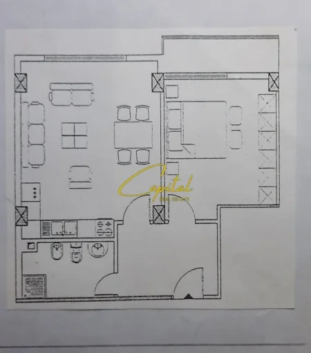 Tirane, shitet apartament 1+1 Kati 3, 74 m² 113.000 € (RRUGA 5 MAJI)